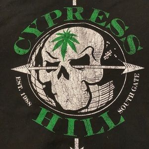 Cypress Hill men’s shirt skull